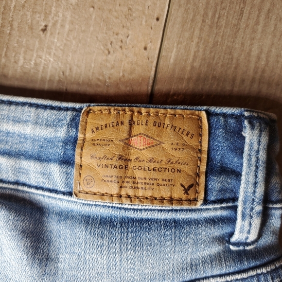 American Eagle Outfitters AEO Sky High Jeggings Vintage Collection Size 4 NWOT - Picture 10 of 16